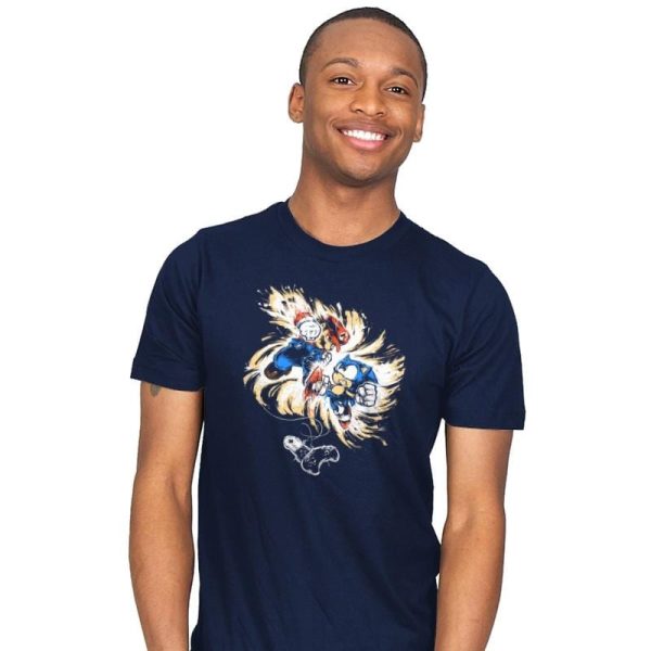 16 Bit Battle - 80s Blaarg - Mens T-Shirts RIPT Apparel