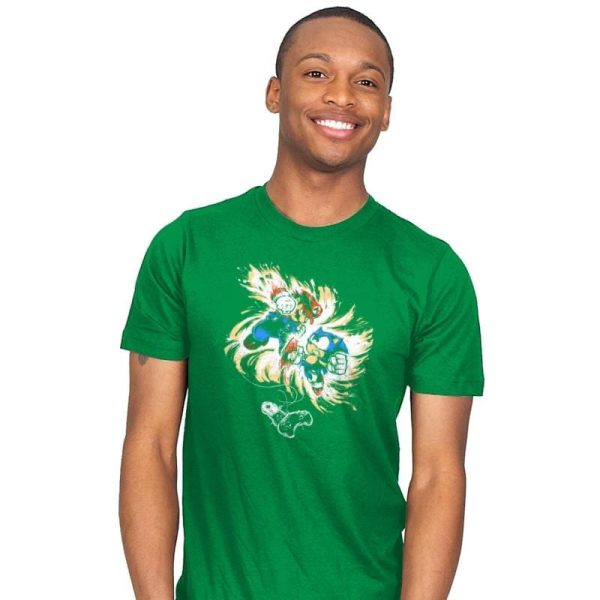 16 Bit Battle - 80s Blaarg - Mens T-Shirts RIPT Apparel Small / Kelly