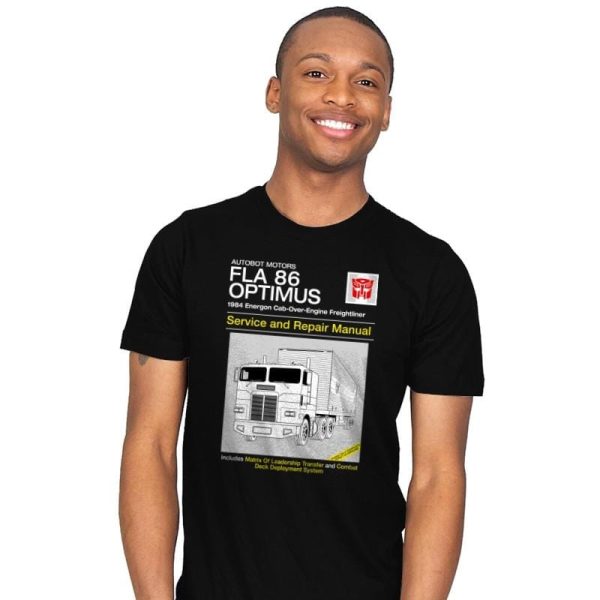 1984 Cab Repair Manual Exclusive - Shirtformers - Mens T-Shirts RIPT Apparel Small / Black