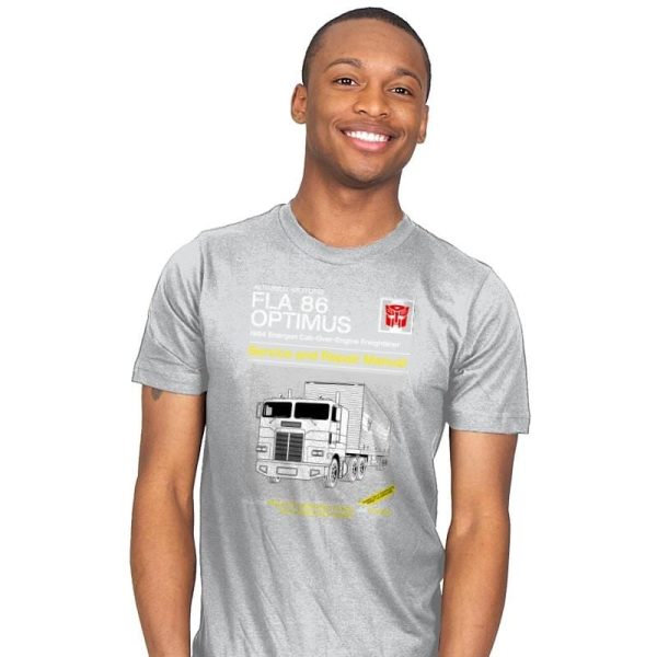 1984 Cab Repair Manual Exclusive - Shirtformers - Mens T-Shirts RIPT Apparel Small / Silver