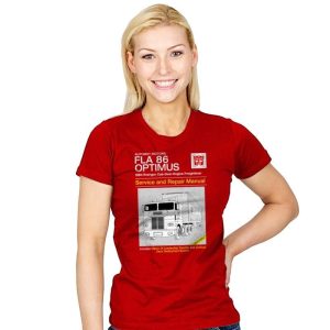 1984 Cab Repair Manual Exclusive - Shirtformers - Womens T-Shirts RIPT Apparel