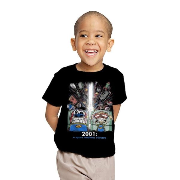2001: A Space Madness Odyssey Exclusive - Youth T-Shirts RIPT Apparel X-small / Black