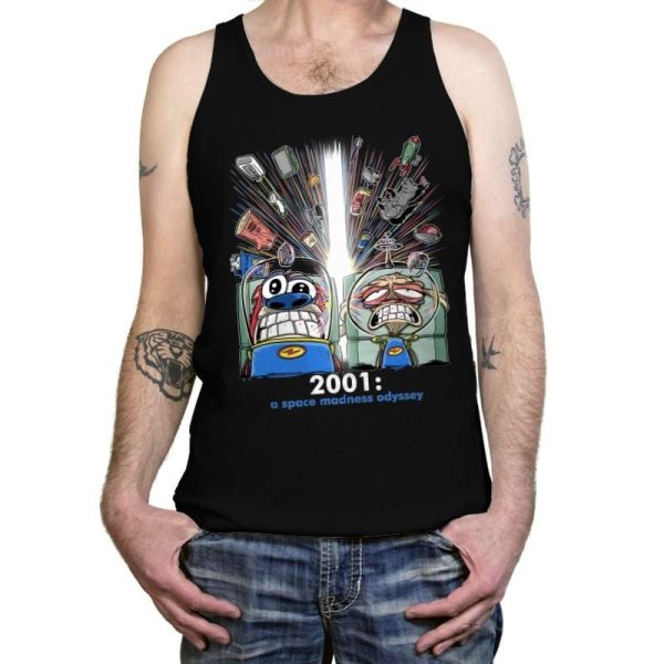 2001: A Space Madness Odyssey - Tanktop Tanktop RIPT Apparel X-Small / Black