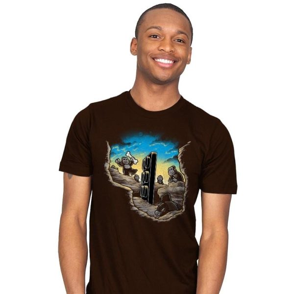 2001 Bricks Exclusive - Mens T-Shirts RIPT Apparel Small / Brown