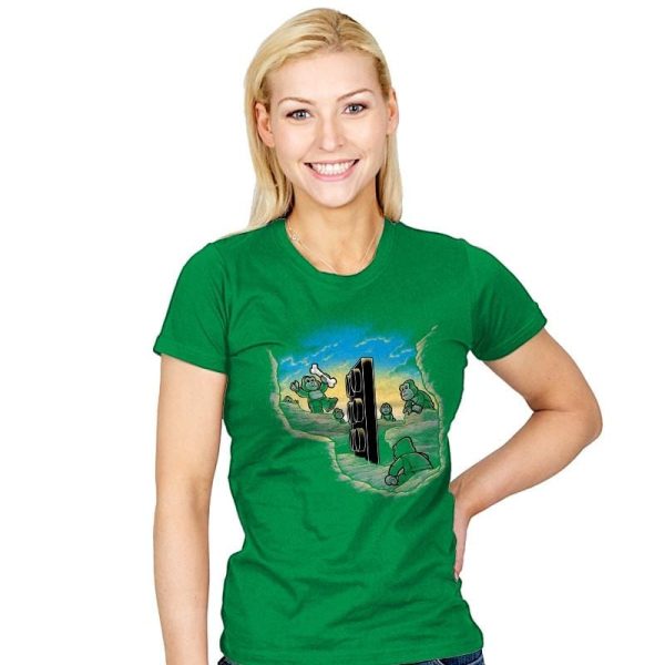 2001 Bricks Exclusive - Womens T-Shirts RIPT Apparel Small / Kelly
