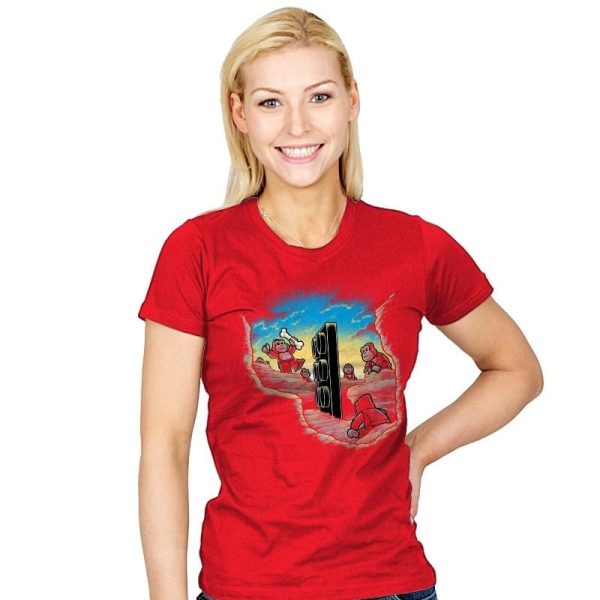 2001 Bricks Exclusive - Womens T-Shirts RIPT Apparel Small / Red