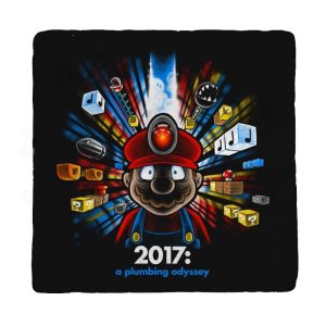 2017: A Plumbing Odyssey - Coasters Coasters RIPT Apparel 1 Coaster / Black