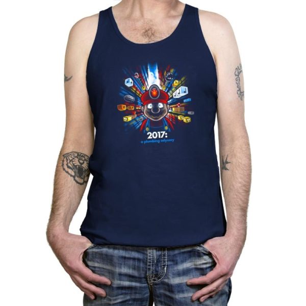 2017: A Plumbing Odyssey Exclusive - Tanktop Tanktop RIPT Apparel X-Small / Navy