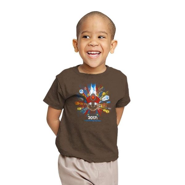 2017: A Plumbing Odyssey Exclusive - Youth T-Shirts RIPT Apparel X-small / Dark chocolate