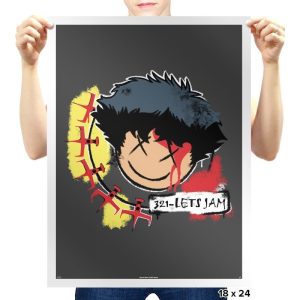 321-Lets Go - Prints Posters RIPT Apparel