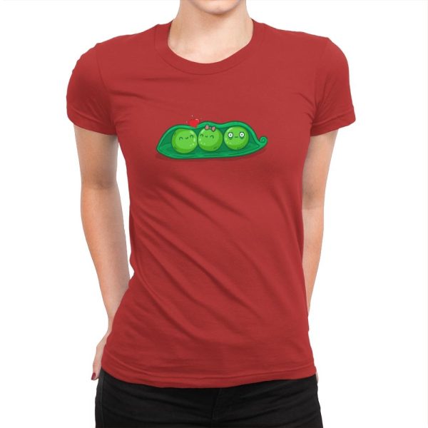 3rd Wheel - Womens Premium T-Shirts RIPT Apparel Small / Red