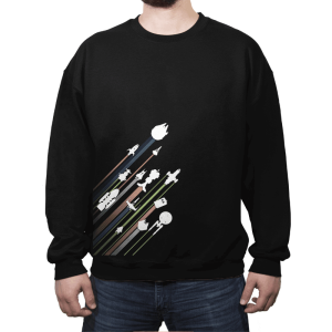 .5 Past lightspeed - Crew Neck Crew Neck RIPT Apparel