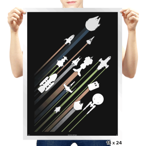 .5 Past lightspeed - Prints Posters RIPT Apparel
