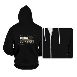 56 Kbps Survivo - Hoodies Hoodies RIPT Apparel Small / Black