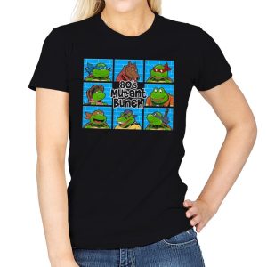 80s Mutant Bunch - Womens T-Shirts RIPT Apparel Small / Black