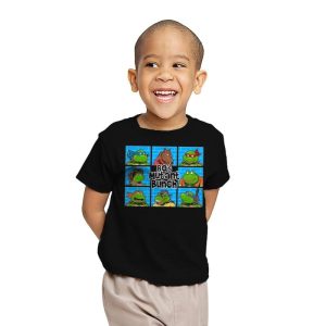80s Mutant Bunch - Youth T-Shirts RIPT Apparel X-small / Black