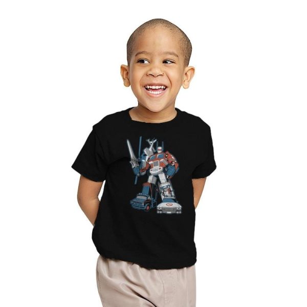 8Dtron Exclusive - Saturday Morning Tees - Youth T-Shirts RIPT Apparel X-small / Black