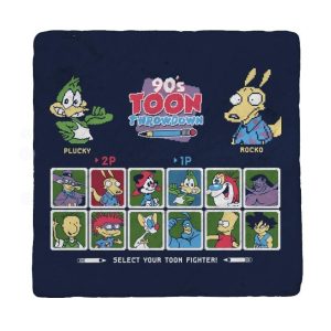 90's Toon Throwdown Exclusive - 90s Kid - Coasters Coasters RIPT Apparel 1 Coaster