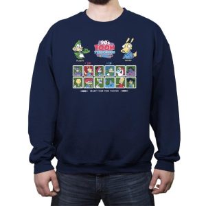 90's Toon Throwdown Exclusive - 90s Kid - Crew Neck Sweatshirt Crew Neck Sweatshirt RIPT Apparel