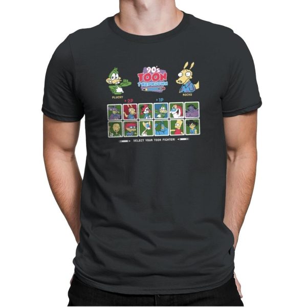 90's Toon Throwdown Exclusive - 90s Kid - Mens Premium T-Shirts RIPT Apparel Small / Heavy Metal