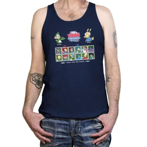 90's Toon Throwdown Exclusive - 90s Kid - Tanktop Tanktop RIPT Apparel