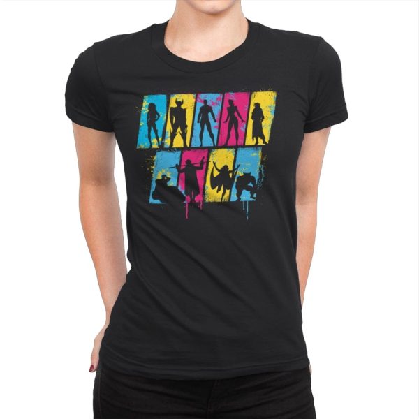 92 Mutants - Womens Premium T-Shirts RIPT Apparel Small / Black
