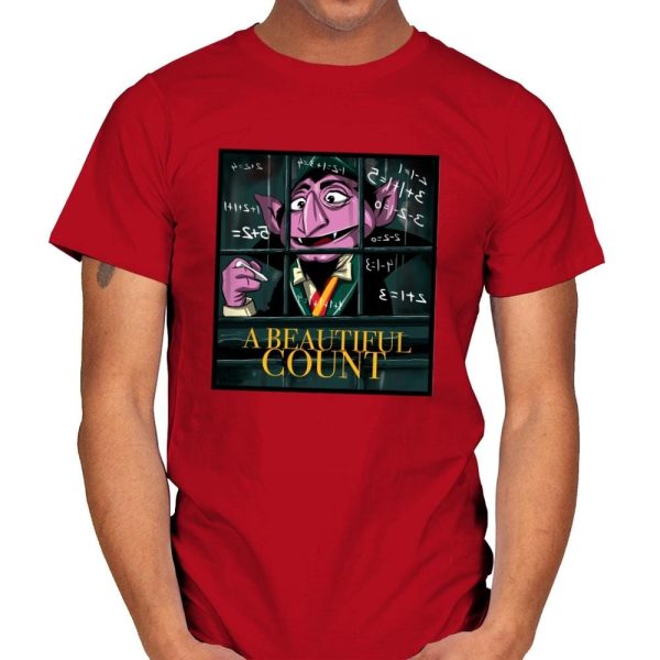 A Beautiful Count - Mens T-Shirts RIPT Apparel Small / Red