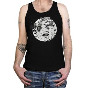 A Bike To The Moon! - Tanktop Tanktop RIPT Apparel X-Small / Black