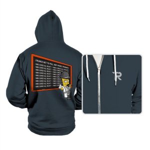A Chalkboard Orange - Hoodies Hoodies RIPT Apparel