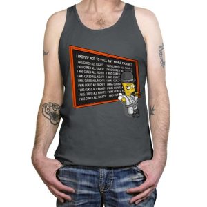A Chalkboard Orange - Tanktop Tanktop RIPT Apparel
