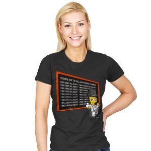 A Chalkboard Orange - Womens T-Shirts RIPT Apparel