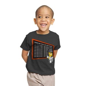 A Chalkboard Orange - Youth T-Shirts RIPT Apparel
