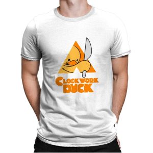 A Clockwork Duck - Mens Premium T-Shirts RIPT Apparel Small / White