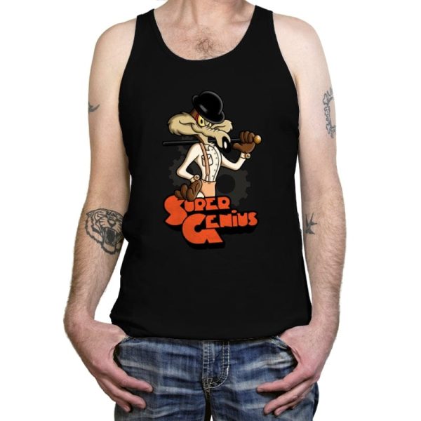 A Clockwork Genius - Tanktop Tanktop RIPT Apparel X-Small / Black