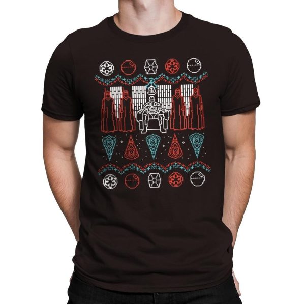A Dark Mind - Ugly Holiday - Mens Premium T-Shirts RIPT Apparel Small / Dark Chocolate