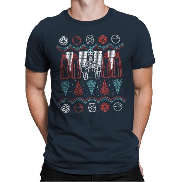 A Dark Mind - Ugly Holiday - Mens Premium T-Shirts RIPT Apparel Small / Indigo