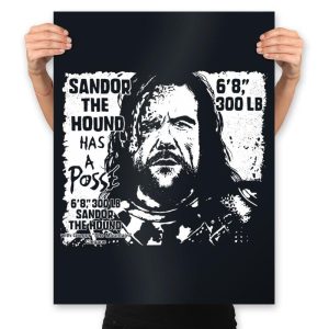A Dog Posse - Prints Posters RIPT Apparel 18x24 / Black