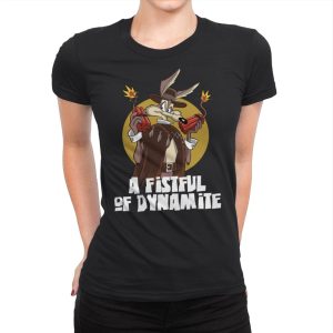 A Fistful of Dynamite - Womens Premium T-Shirts RIPT Apparel Small / Black