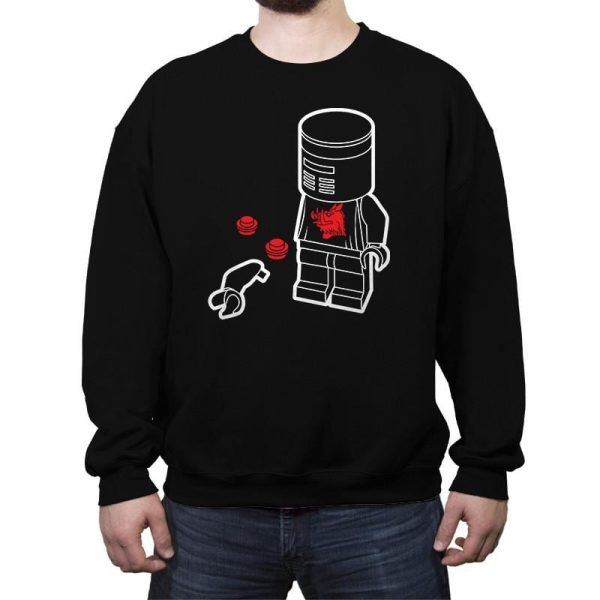 A Flesh Wound - Brick Tees - Crew Neck Sweatshirt Crew Neck Sweatshirt RIPT Apparel