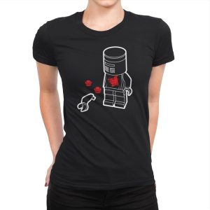 A Flesh Wound - Brick Tees - Womens Premium T-Shirts RIPT Apparel Small / Black