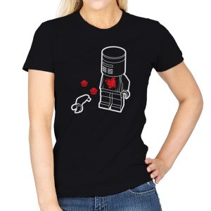A Flesh Wound - Brick Tees - Womens T-Shirts RIPT Apparel Small / Black