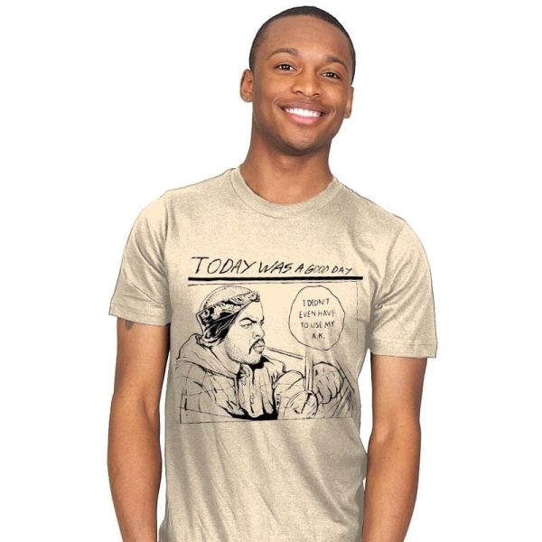A GOOD DAY - Best Seller - Mens T-Shirts RIPT Apparel Small / Natural