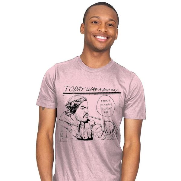 A GOOD DAY - Best Seller - Mens T-Shirts RIPT Apparel Small / Pink
