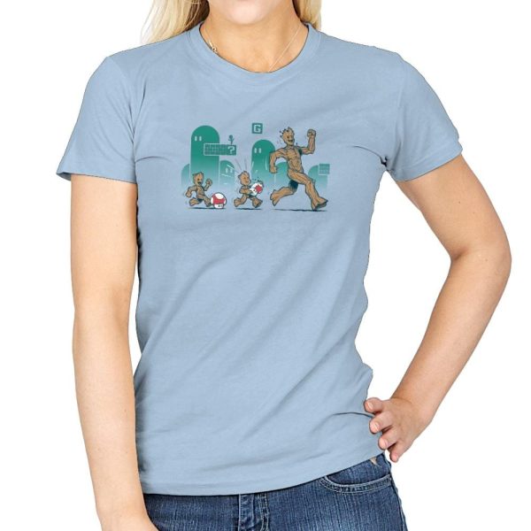 A Growing Guardian Exclusive - Womens T-Shirts RIPT Apparel Small / Light Blue