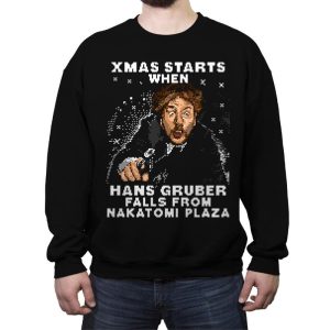 A Gruber Xmas - Crew Neck Sweatshirt Crew Neck Sweatshirt RIPT Apparel