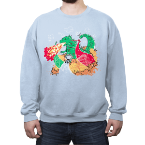 A Kaiju In Townsville - Crew Neck Sweatshirt Crew Neck Sweatshirt RIPT Apparel