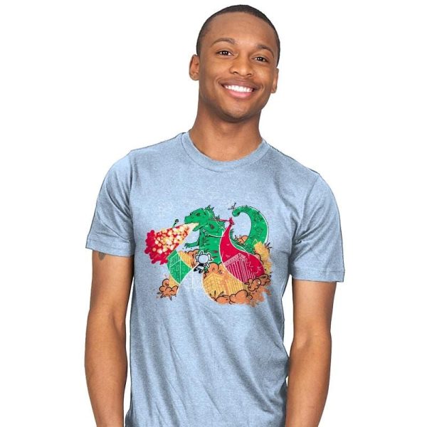 A Kaiju In Townsville Exclusive - Mens T-Shirts RIPT Apparel Small / Baby Blue