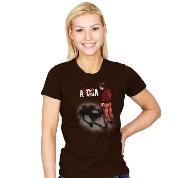 A-KIRA - Pop Impressionism - Womens T-Shirts RIPT Apparel Small / Brown
