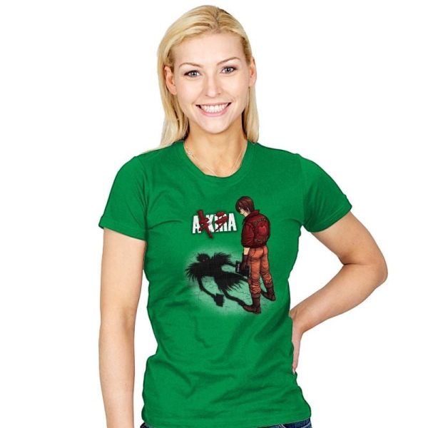 A-KIRA - Pop Impressionism - Womens T-Shirts RIPT Apparel Small / Kelly