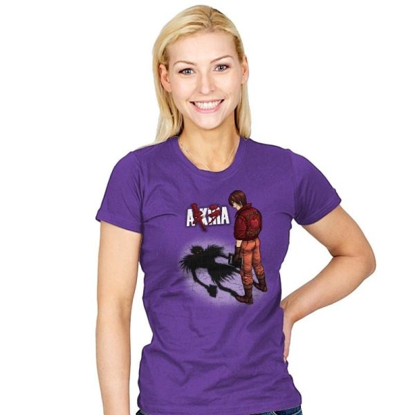 A-KIRA - Pop Impressionism - Womens T-Shirts RIPT Apparel Small / Purple